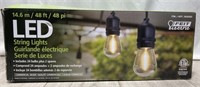 Feit Electric Led String Lights *open Box