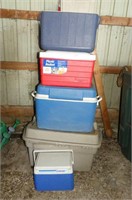 5 Cooler and 1 Tote with Lid
