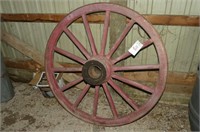 48in Wooden Wagon Wheel
