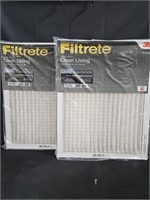 3M air filters. Set of 6 size: 20x25x1