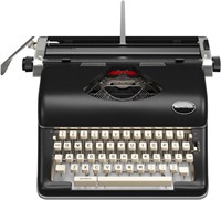 ULN - Maplefield Black Vintage Typewriter