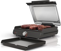 Ninja GR101 Sizzle Smokeless Indoor Grill  14'.