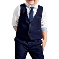2-3 Years  Sz 3  4pcs Kid Baby Boy Gentleman Suit