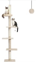 PAWZ ROAD CAT TREE 5-TIER FLOOR TO CEILING CAT