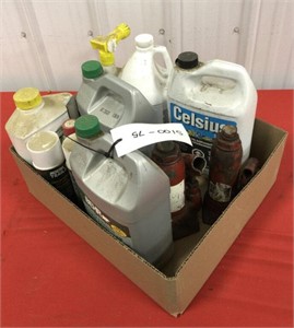 Small Bottle Jacks and Selection of Fluids