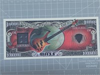 Bass novelty banknote