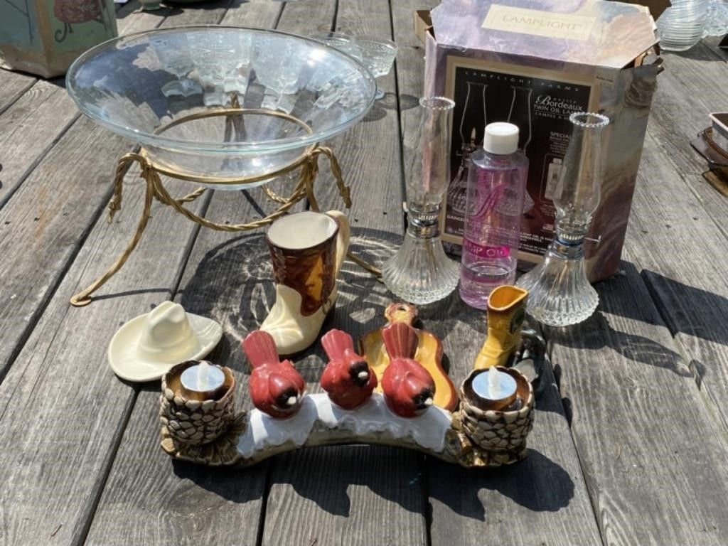 Miniature Oil Lamps, Decorations