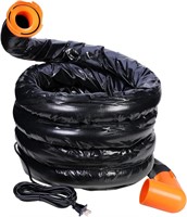 H&G lifestyles 20ft Heated Sewer Hose for RV Waste