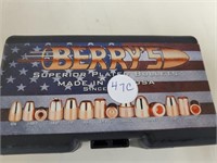 Berry 9mm, 147 grain ammo, 250 in box