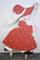 40" TALL WOOD LITTLE BO PEEP