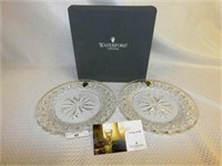 NEW IN BOX WATERFORD LOT OF 2 SNOW CRYSTALS ACCENT