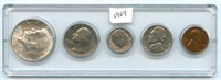 1969 Coin Set - 5 Coins