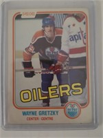 WAYNE GRETZKY 3RD YEAR CARD 1981-82 OPC