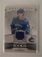 ELIAS PETTERSSON ARTIFACTS YEAR ONE JERSEY CARD