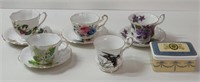 TEA CUPS & TRINKET BOX