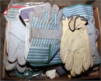 Shelf lot- dozens pairs mostly new  work gloves