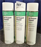 3 cans All Purpose Cleaner BD1012