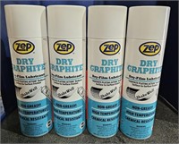 2 Lots of 2 ea - Zep Dry Graphite  Dry Film