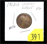 1913-S Lincoln cent
