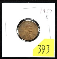 1939-D Lincoln cent
