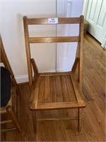 Foldable Wooden Chair