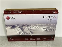LG UHD TV 4K 43 inch, new in open box
