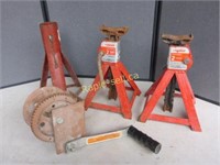 Axle Stands and Winch