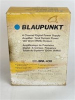 Blaupunkt 4 Channel Amplifier - New in Box