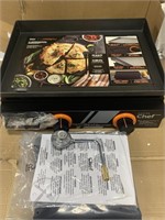 MASTER CHEF PORTABLE GAS GRIDDLE 22x19.2x9.9IN