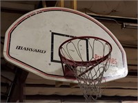 Basketball backboard & rim