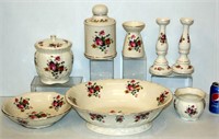 Maryleigh Pottery Staffordshire Roses Bath & Kitch