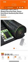 Weed barrier fabric