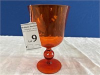 Vintage Orange/Tangerine Glass