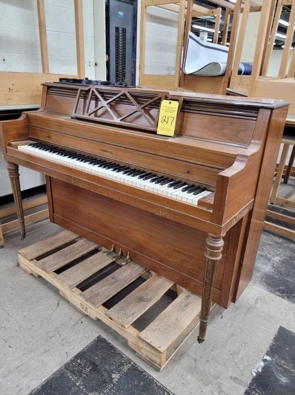 N. STETSON UPRIGHT PIANO