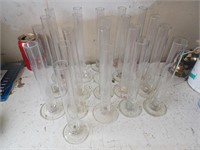 17 Tubes en verre