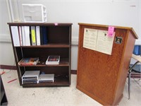 Bookcase and Lecturn