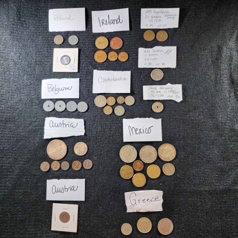 Foreign Coins, Mexico Pesos.1000 Silver, Austria