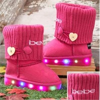 bebe Girls™ Toddler and Little Kids Light Up Boots