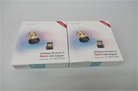 (2) TP-Link Wireless Nano USB Adapter