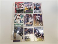 Assorted Ravens 98 Football Cards, 1 Binder Sheet