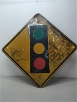 Stop Light Vintage Sign