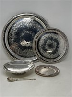 5-Piece's of Silver Plate