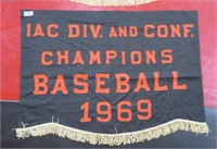 IAC Div and Conf Champions Baseball 1969