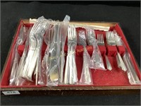 Vintage Oneida Silver Plated Flatware Set