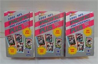1991 NFL Pacific Pro Football &Player Cards-3 NIB