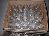 Box w/(20) Quart Canning Jars - Regular Mouth