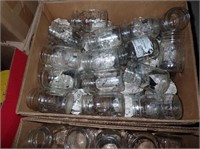 Box w/(42) Pint Canning Jars - Regular/ Wide Mouth
