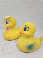 Vintage Squeaky Rubber Ducks