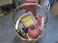 Basket with Decor - Vase & More