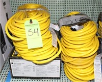 (7) Yellow Jacket Extension Cords, NIB;